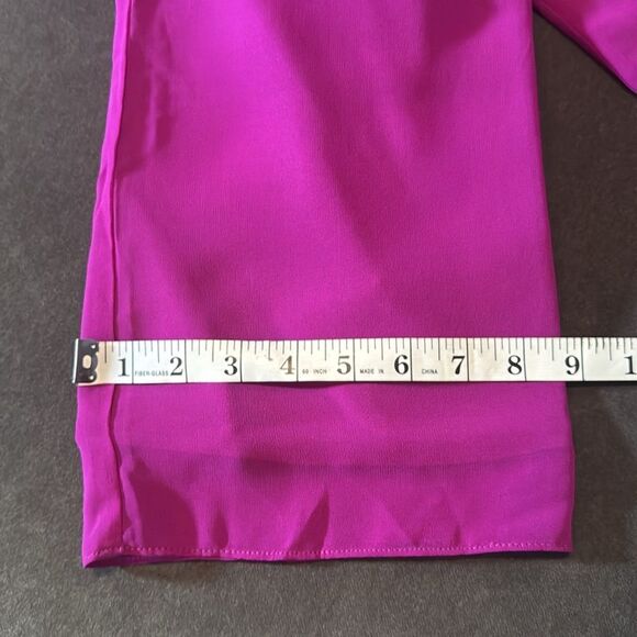 Women’s Chiffon 3 Piece Party Formal Mother of the Bride Pants Suit Size 6 NWOT - Picture 14 of 15